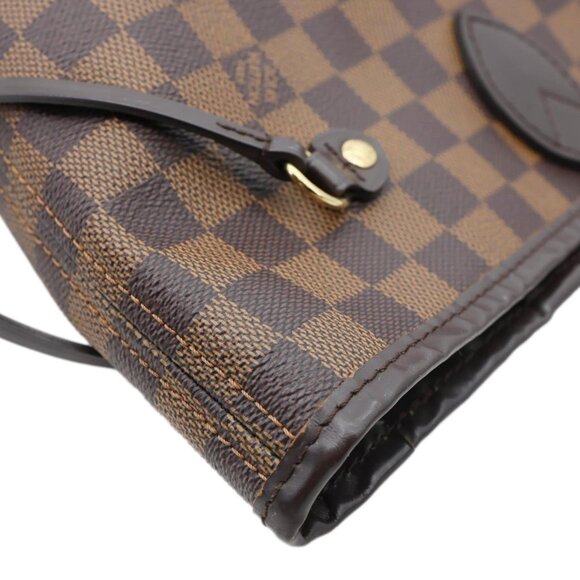 Louis Vuitton Neverfull MM Damier Ebene Tote Bag Brown - Picture 6 of 16